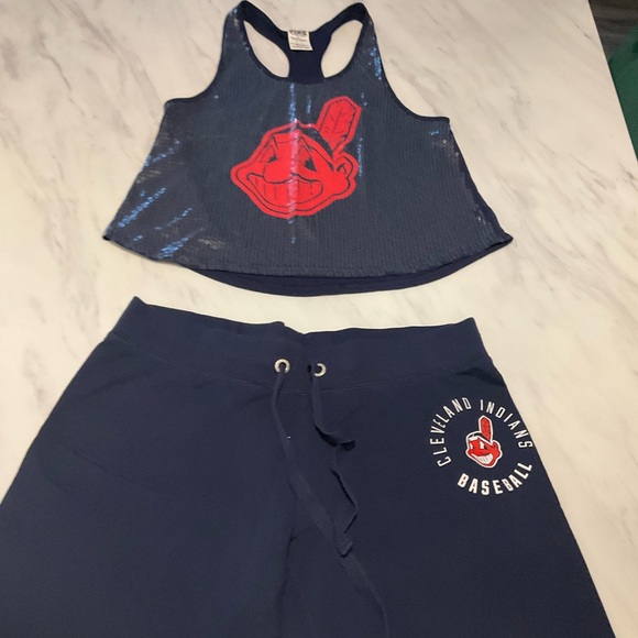 PINK Victoria's Secret Navy Blue Apparel - Picture 1 of 7